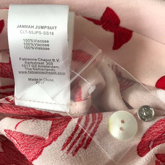 Fabienne Chapot Jannah Jumpsuit Lobster Print - Picture 8 of 8